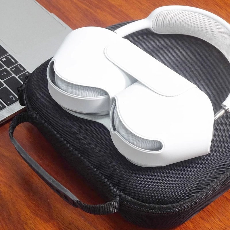 Professional Large EVA Hard Shell Headphone Travel Case 4