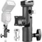 Professional Type E Metal Swivel Flash And Umbrella Mount 0