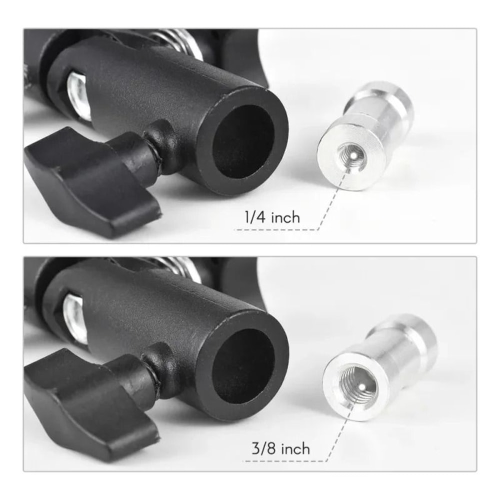 Professional Type E Metal Swivel Flash And Umbrella Mount 1