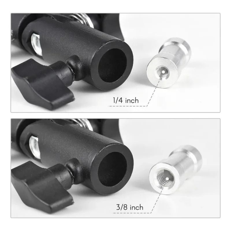 Professional Type E Metal Swivel Flash And Umbrella Mount 1