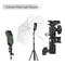 Professional Type E Metal Swivel Flash And Umbrella Mount 4