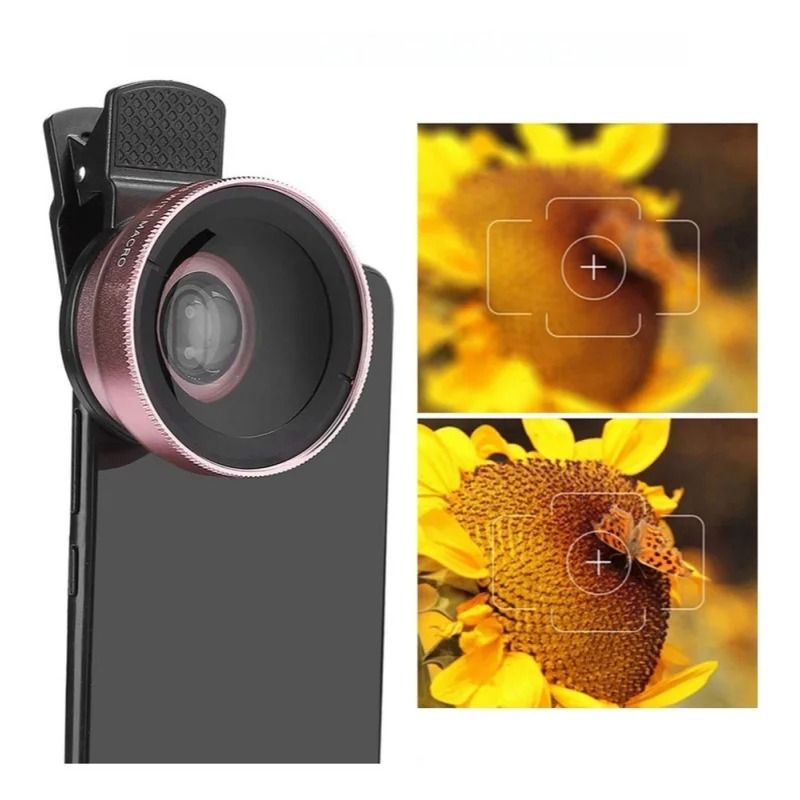 Professional HD 2in1 Wide Angle And Macro Smartphone Lens Kit 0