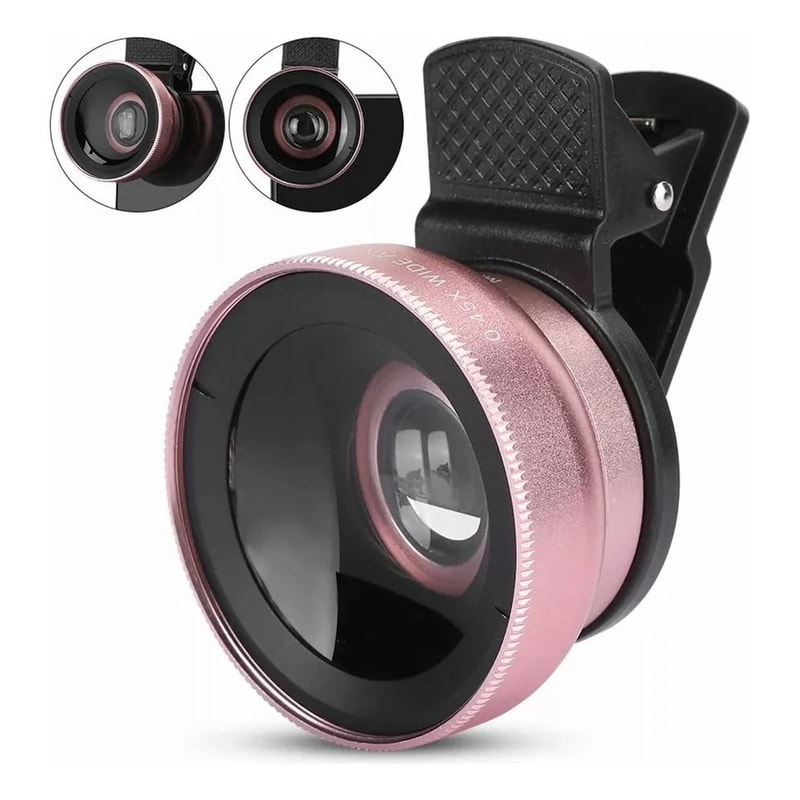 Professional HD 2in1 Wide Angle And Macro Smartphone Lens Kit 6