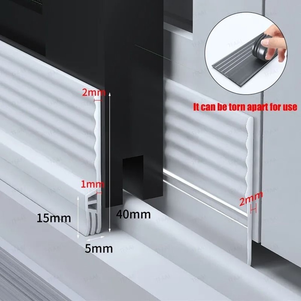Professional TPE Triple Sound Insulation Window Door Seal 12