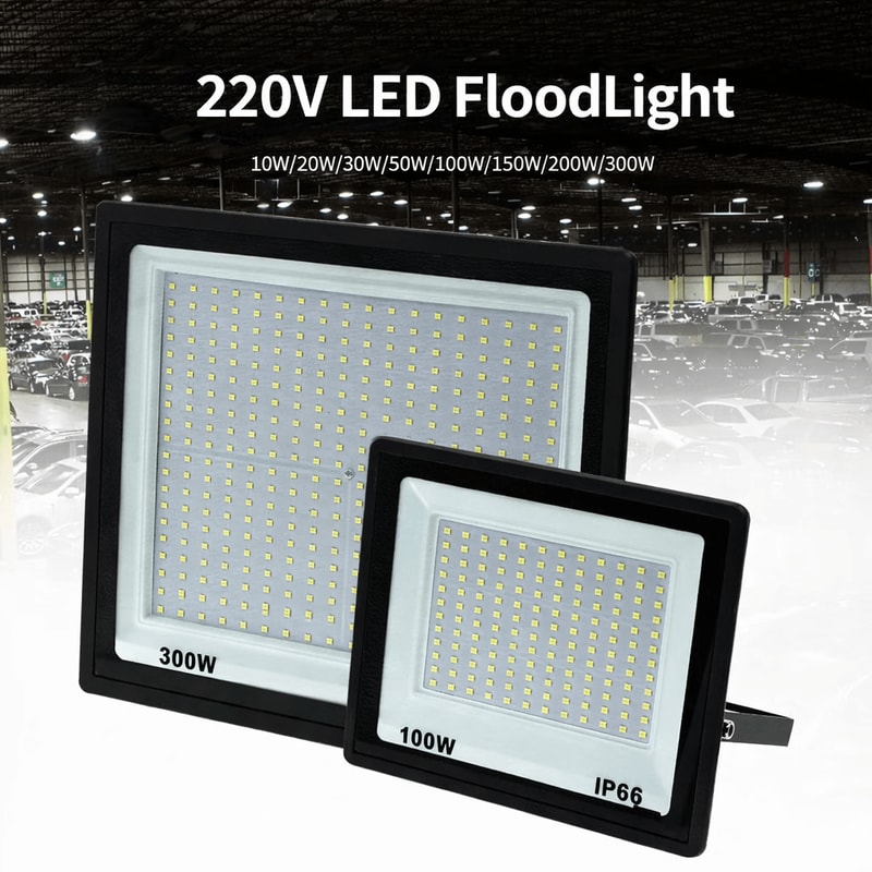 High Brightness LED Flood Light Outdoor Waterproof Security Lamp 0