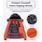 Mens Winter Ski Jacket Waterproof Warm Fleece Snow Coat Windproof Outdoor Parka 1