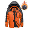 Mens Winter Ski Jacket Waterproof Warm Fleece Snow Coat Windproof Outdoor Parka 0