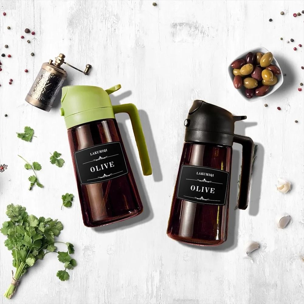 Professional 2in1 Glass Oil Dispenser And Precision Sprayer 4