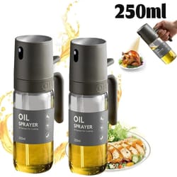 professional grade high borosilicate glass oil mister and precision kitchen sprayer