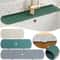 Universal Silicone Faucet Splash Guard And SelfDraining Sink Drying Mat 2