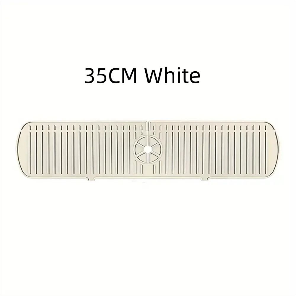 Universal Silicone Faucet Splash Guard And SelfDraining Sink Drying Mat 8