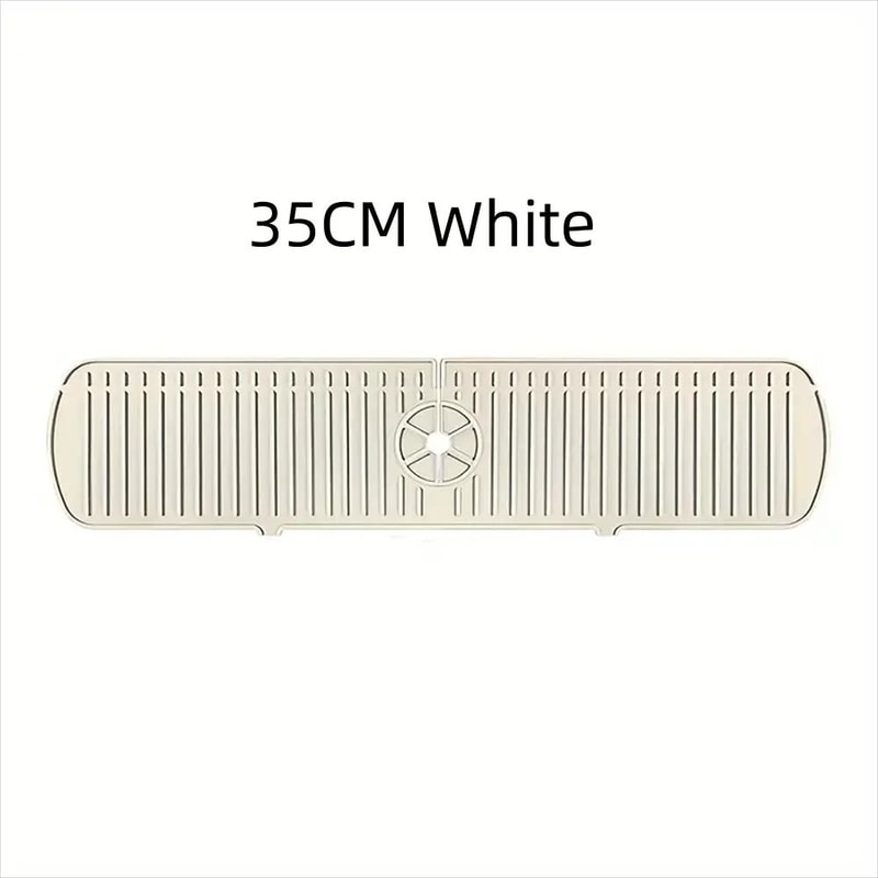 Universal Silicone Faucet Splash Guard And SelfDraining Sink Drying Mat 8