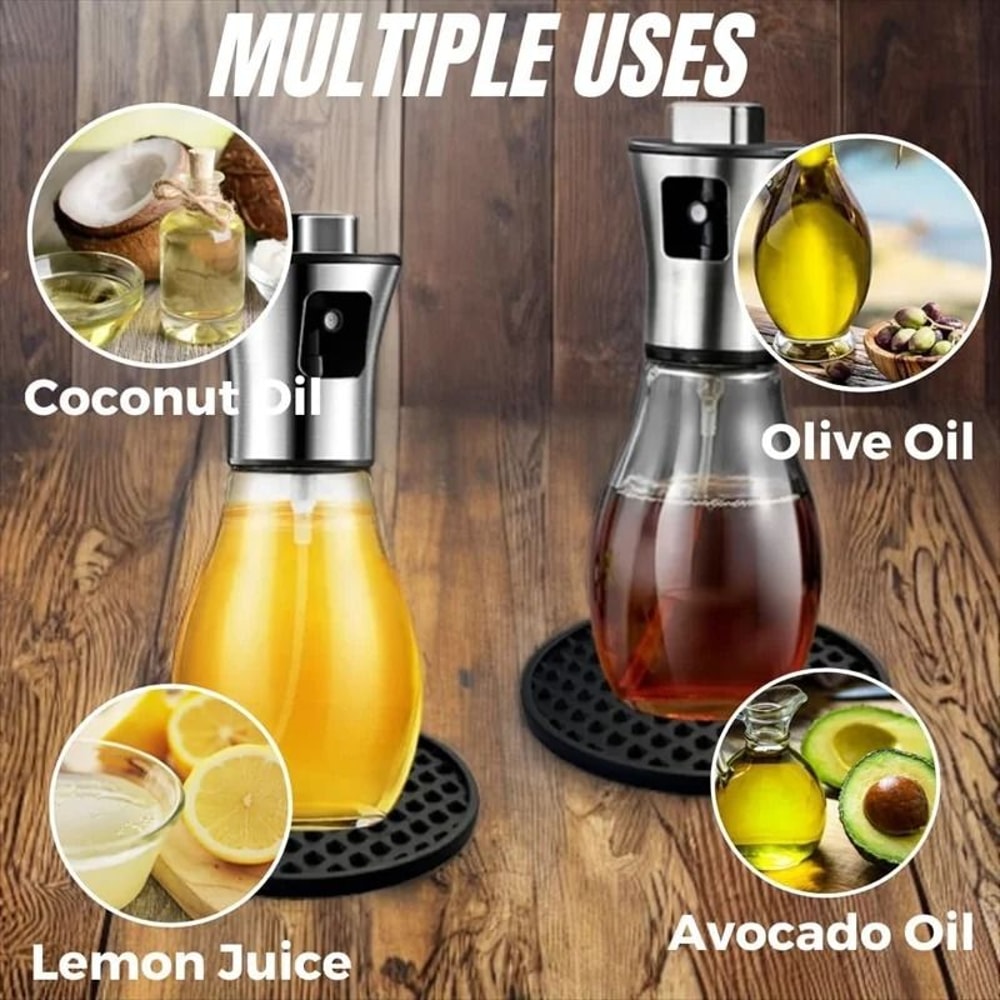 Professional Precision Glass Olive Oil Sprayer And Healthy Cooking Mister 4