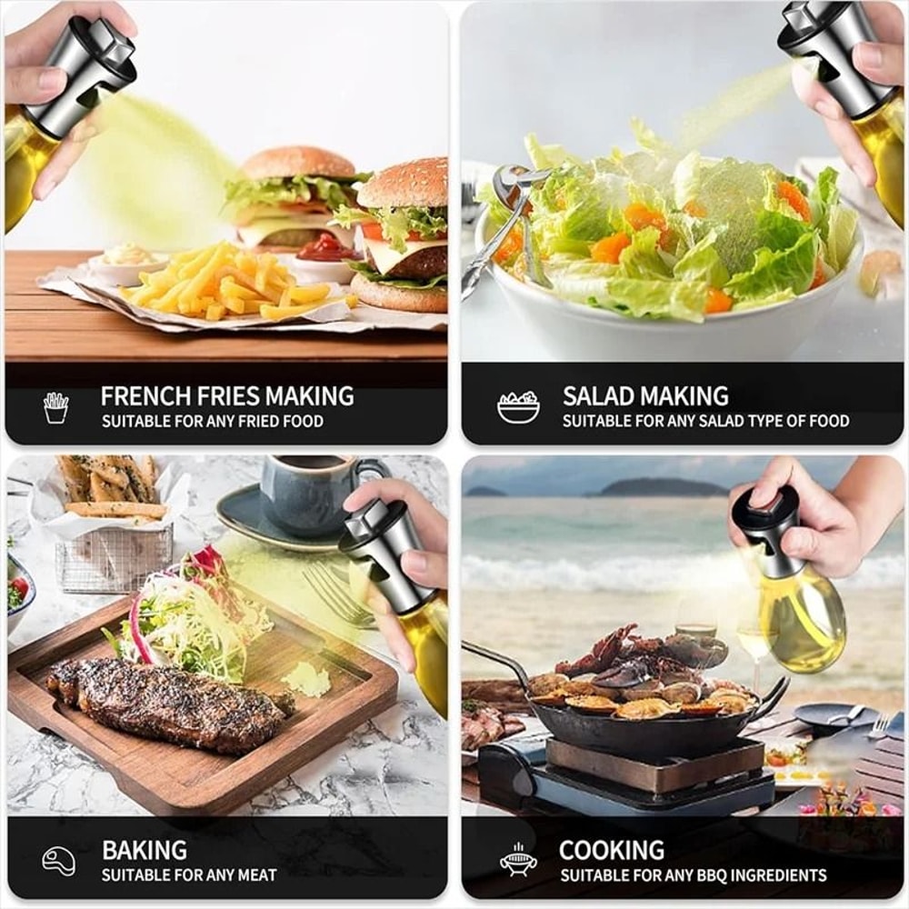 Professional Precision Glass Olive Oil Sprayer And Healthy Cooking Mister 6