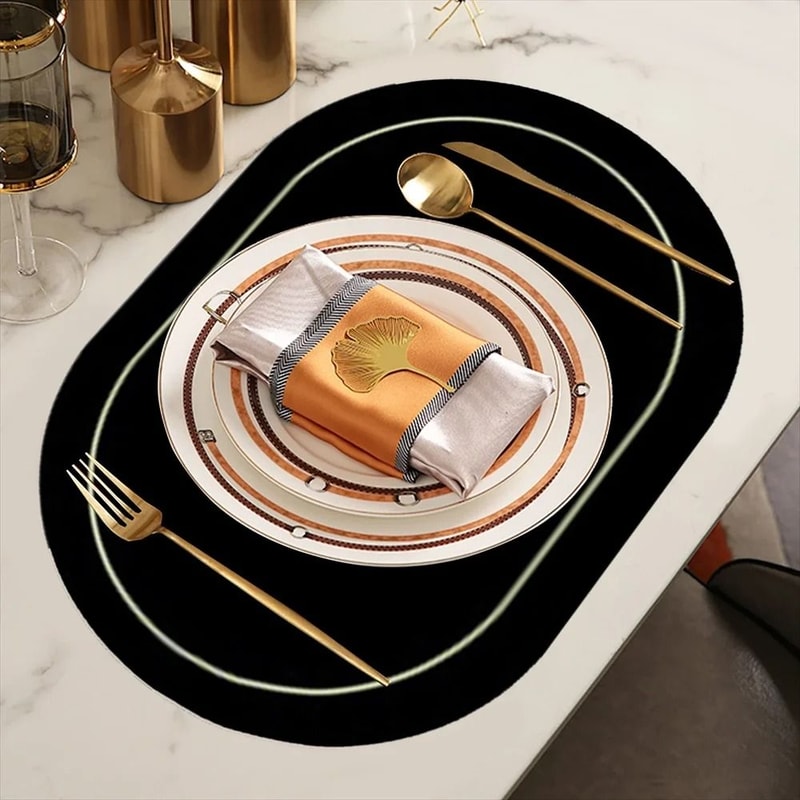 Nordic Minimalist DoubleSided Dining Placemat And Decorative Table Protector 3