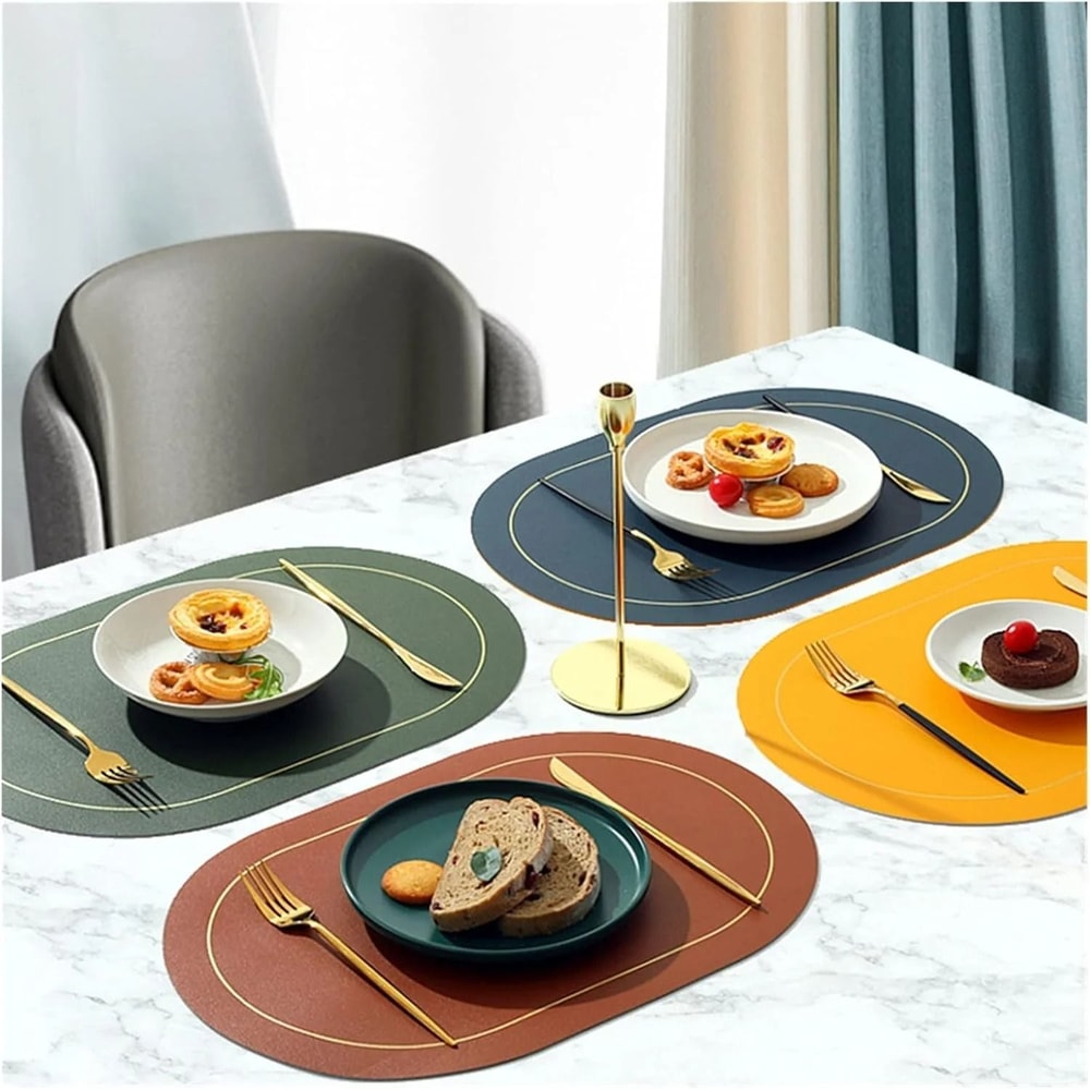 Nordic Minimalist DoubleSided Dining Placemat And Decorative Table Protector 6