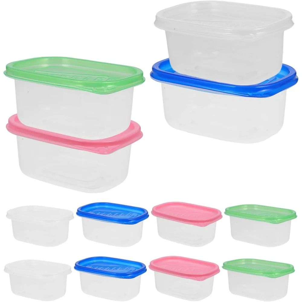 Vibrant Stackable Meal Prep Containers With MultiColor SnapTight Lids 0