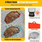Universal HeatResistant Square Silicone Air Fryer Liner And NonStick Protective Basket 4