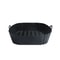 Universal HeatResistant Square Silicone Air Fryer Liner And NonStick Protective Basket 9
