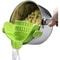 Universal Silicone ClipOn Pot Strainer And HandsFree Pasta Colander 7