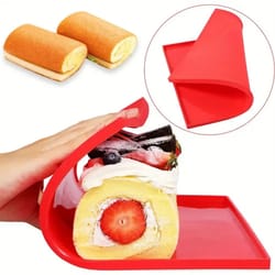professional non-stick silicone swiss roll mat and multipurpose pastry baking tray