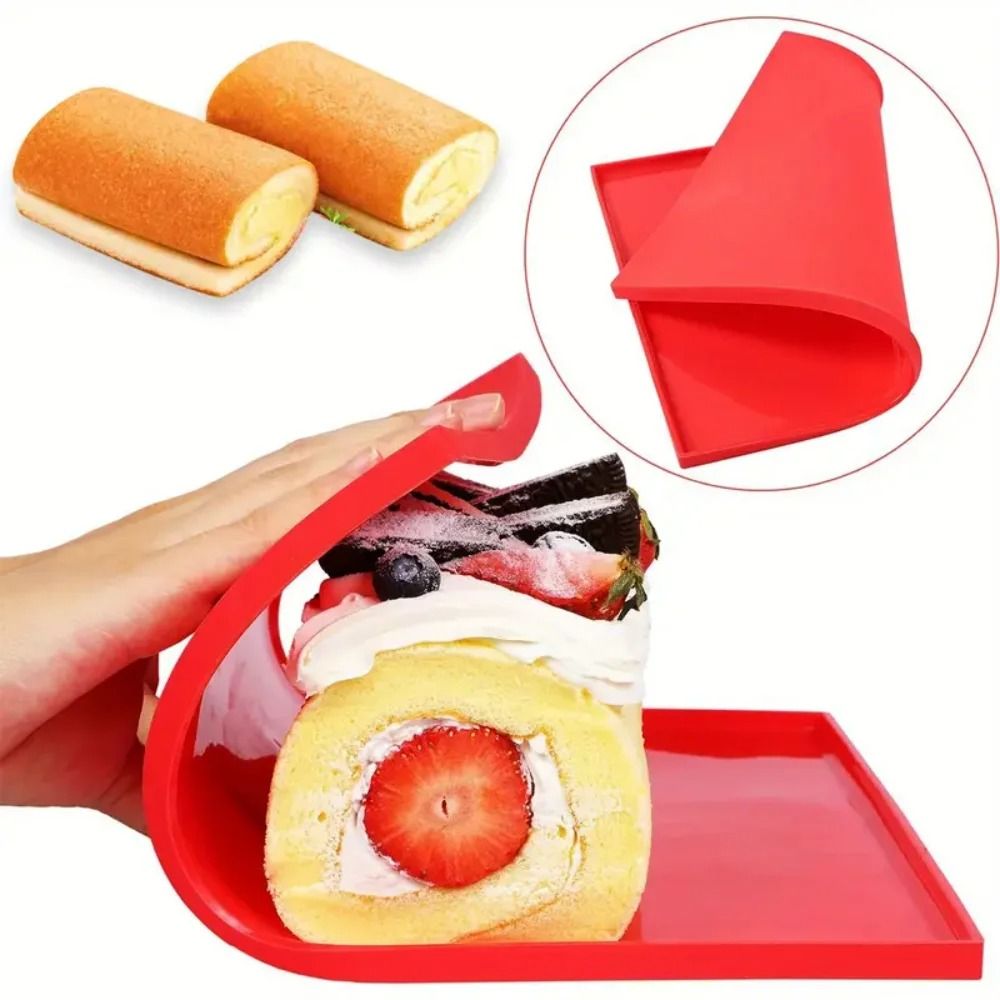 Professional NonStick Silicone Swiss Roll Mat And Multipurpose Pastry Baking Tray 1