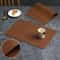 Elegant Textured Faux Leather Placemat And HeatInsulated Table Protector 4