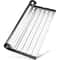 Universal Foldable 304 Stainless Steel RollUp Dish Drying Rack And Sink Organizer 1