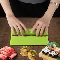professional non-stick silicone sushi rolling mat and japanese culinary maker