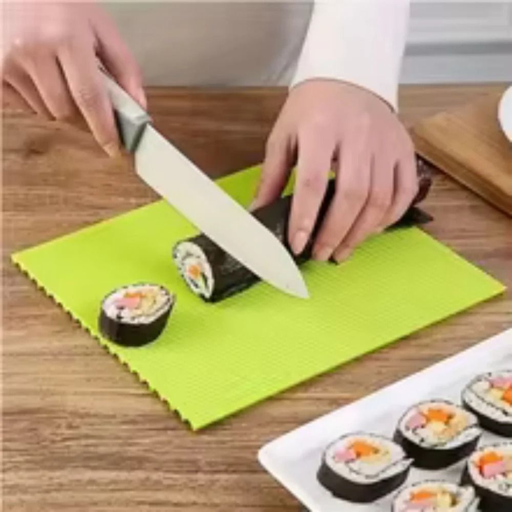 Professional NonStick Silicone Sushi Rolling Mat And Japanese Culinary Maker 3