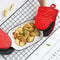 Professional HighHeat Resistant Silicone Mini Oven Mitts With NonSlip Grip 3