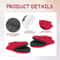 Professional HighHeat Resistant Silicone Mini Oven Mitts With NonSlip Grip 4