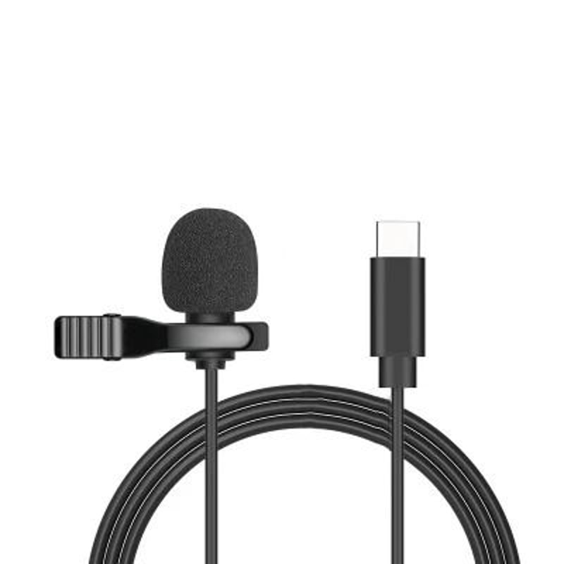 Professional Portable Lavalier Condenser Microphone And ClipOn Lapel Audio Station 8