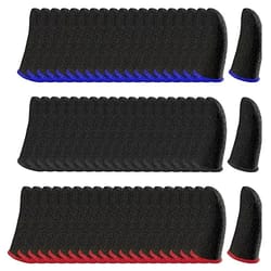 professional high-sensitivity gaming finger sleeves and sweatproof touch screen covers