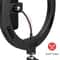 Professional HighDefinition LED Studio Ring Light With MultiHeight Tripod And Bluetooth Control 3