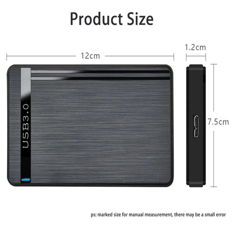 Professional HighSpeed 25Inch SATA External Hard Drive Enclosure 5
