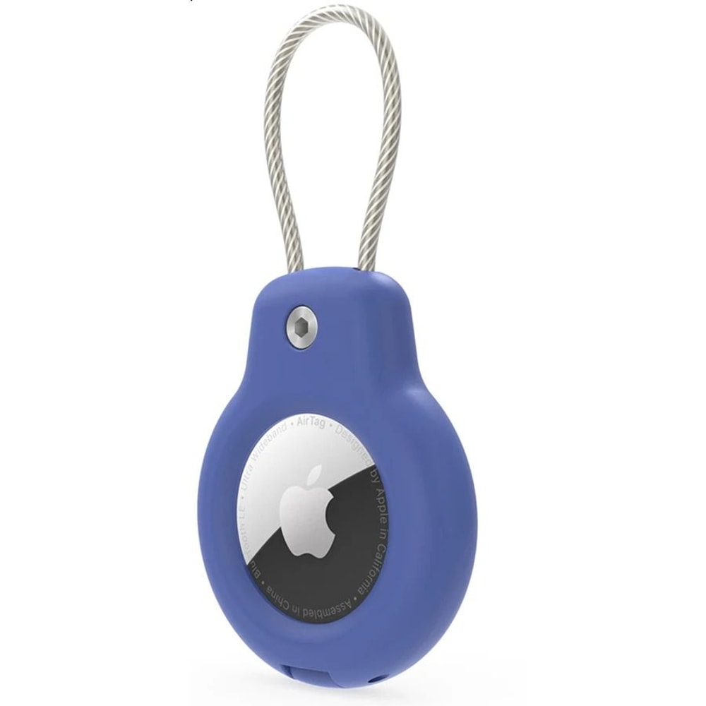 Professional HeavyDuty Security Case For Apple AirTag With Stainless Steel Cable Lock 9