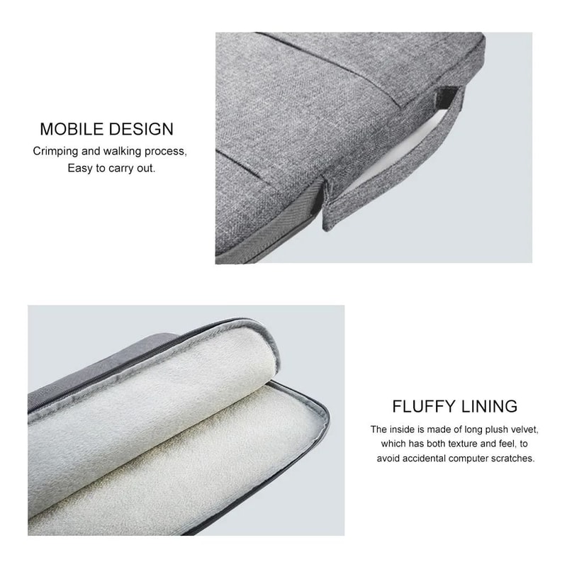 Professional Waterproof Slim Laptop Sleeve And MultiFit Notebook Briefcase 3