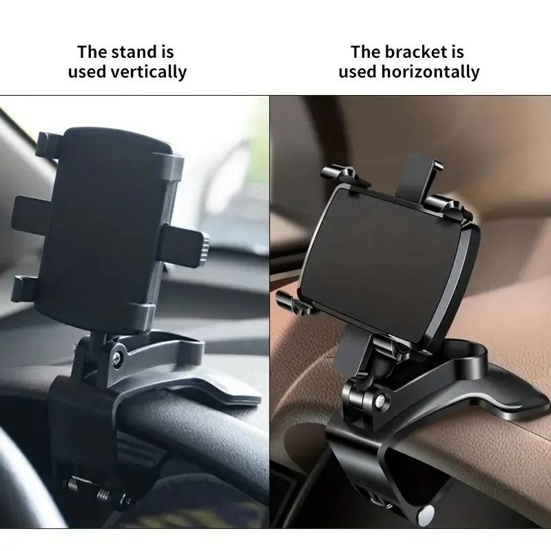 Professional 360 Rotating Dashboard Phone Mount And Universal GPS Navigation Bracket 2