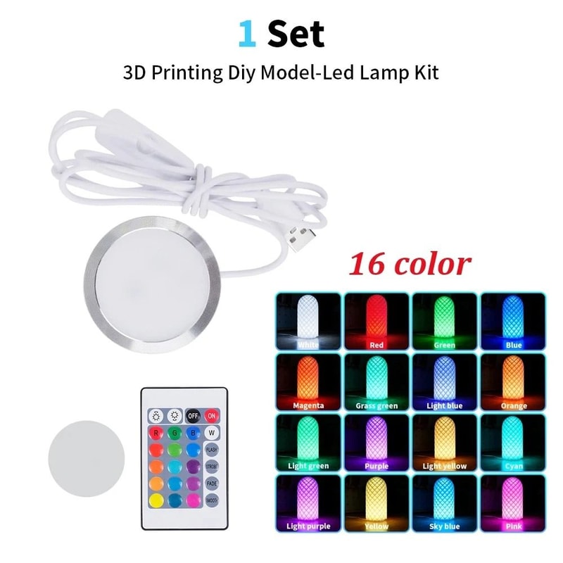 Professional 16 Color RGB Internal Lighting Kit And Dynamic LED Upgrade For 3D Printers 7