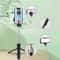 Professional Hybrid Bluetooth Selfie Stick And Portable Studio Tripod With LED Fill Light 6