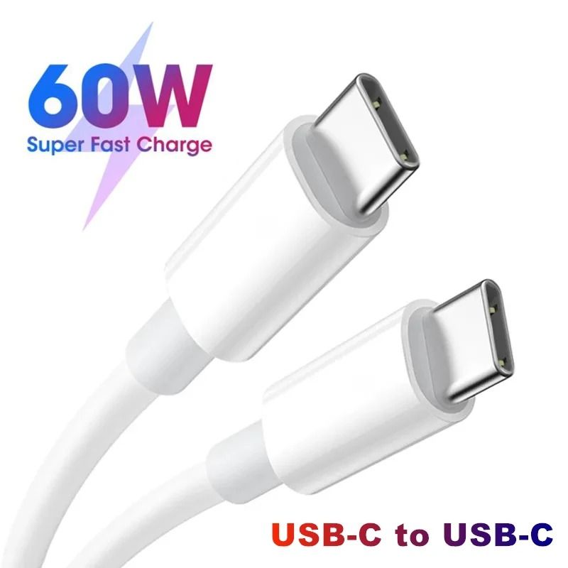 Professional High Performance PD 60W USBC To TypeC Fast Charge And Data Sync Cable 1