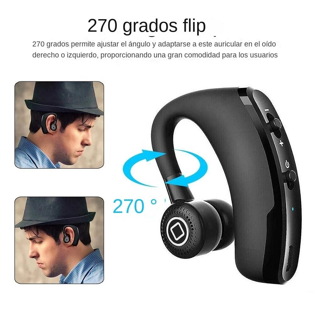 Professional High Fidelity Bluetooth 50 Business Headset And Long Standby Hands Free Ear Hook 1