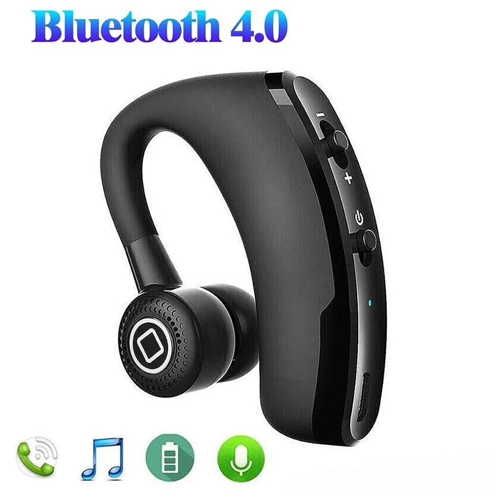 Professional High Fidelity Bluetooth 50 Business Headset And Long Standby Hands Free Ear Hook 3