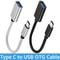 Professional High Speed Type C OTG Data Cable And Universal USB To USB C Connector Adapter 0