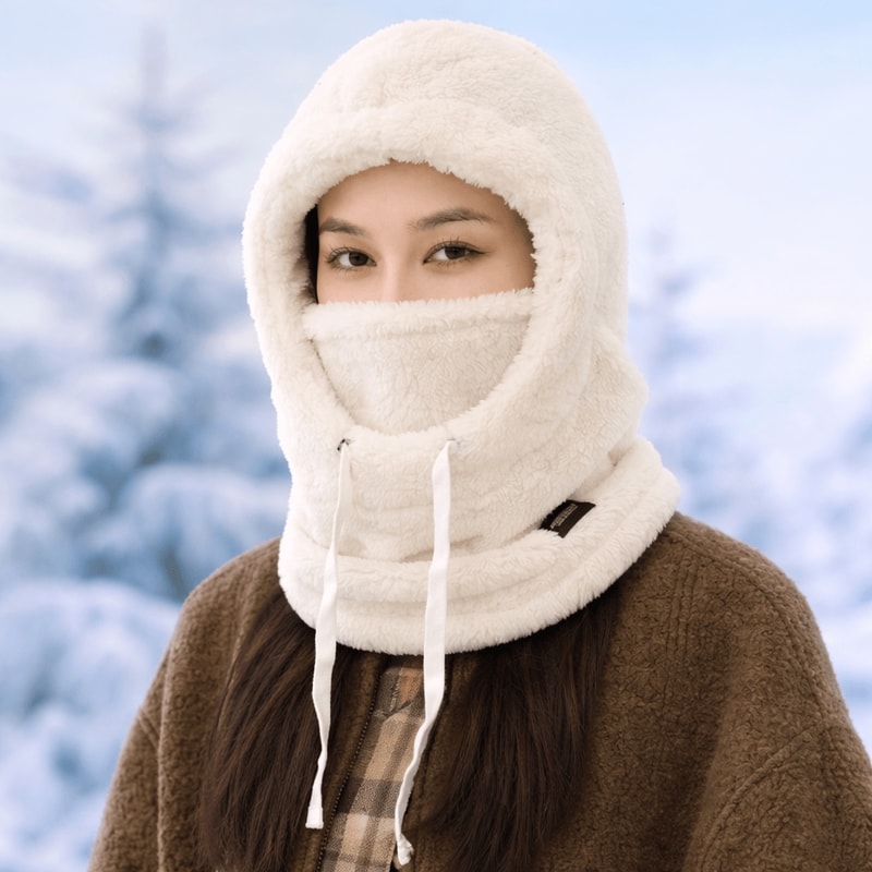 Winter Warm Balaclava Thermal Ski Hood With Full Face Cover 2