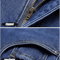 Winter Fleece Lined Denim Pants For Men Warm High Waist Straight Fit 2