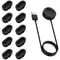 Professional High Stability USB Charging Cable And Protective Dust Plug Kit For Garmin Smartwatches 13