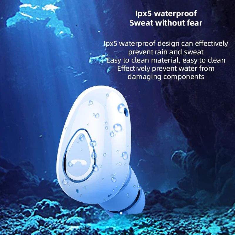 Professional High Performance Single InEar Bluetooth 50 Headset And Ultra Compact Business Earbud 1