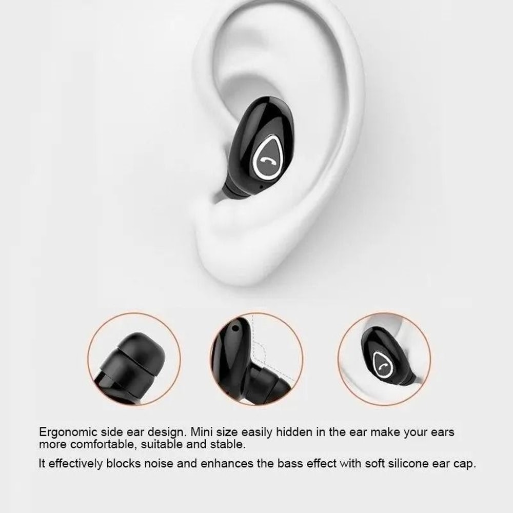 Professional High Performance Single InEar Bluetooth 50 Headset And Ultra Compact Business Earbud 2
